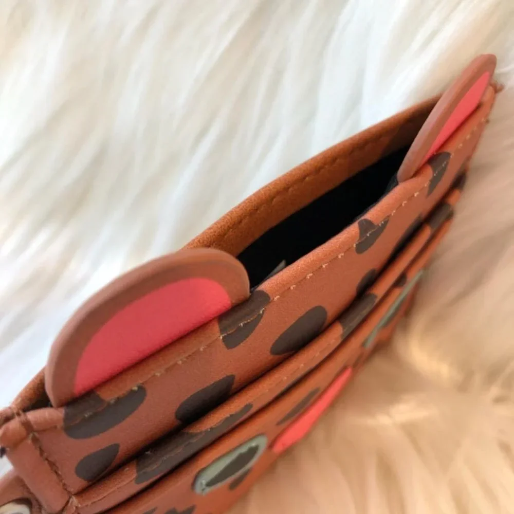 Madden Girl Leopard Card Case